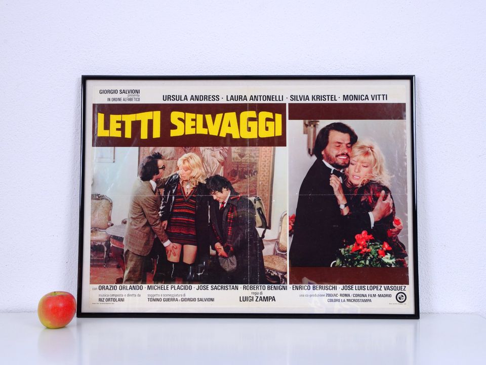 Letti Selvaggi Filmplakat 70er Jahre Poster Ursula Andres Bild in Dresden