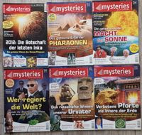 Mysteries - Jahrgang 2012 komplett Nr. 1-6, Magazin, Zeitschrift Bayern - Glonn Vorschau