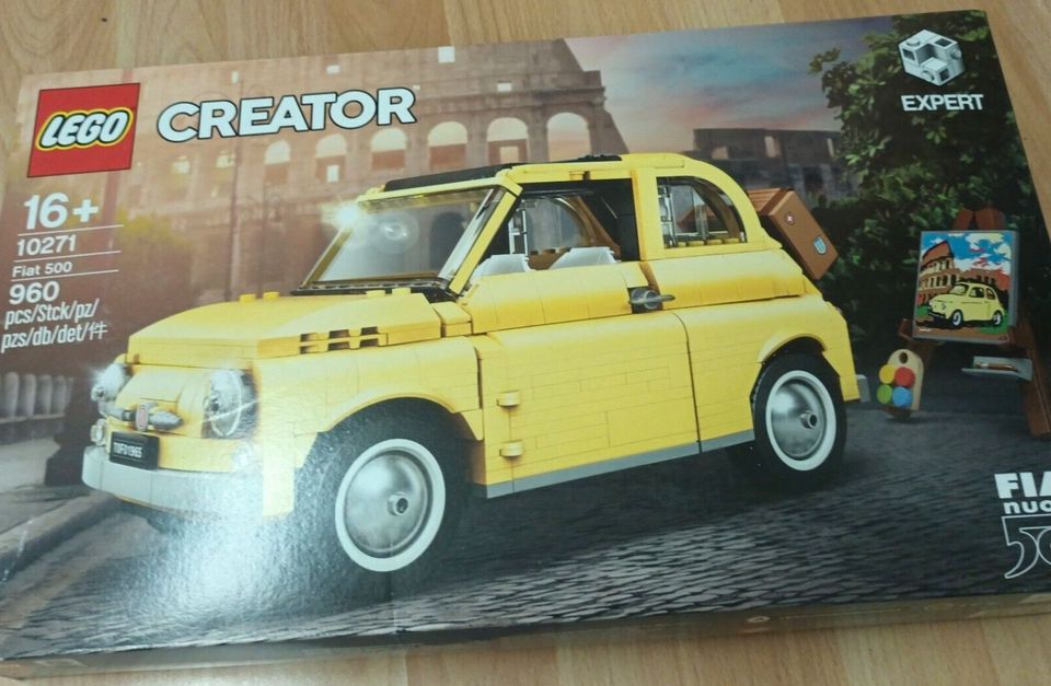 LEGO Creator Expert 10271 Fiat 500 Gelb Auto - NEU - OVP in Berlin