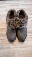 Stiefeletten braun mit Fell, Gr. 40 Niedersachsen - Seelze Vorschau