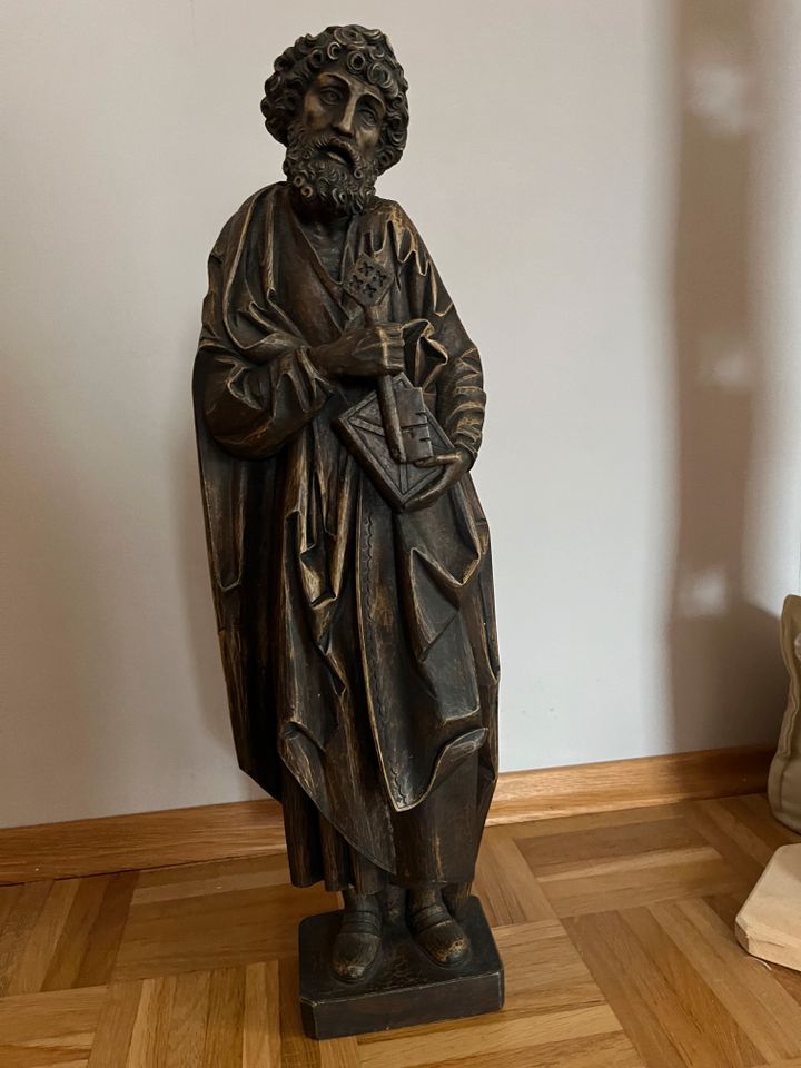 Christopherus - Figur aus Holz handgeschnitzt in Friedrichshafen