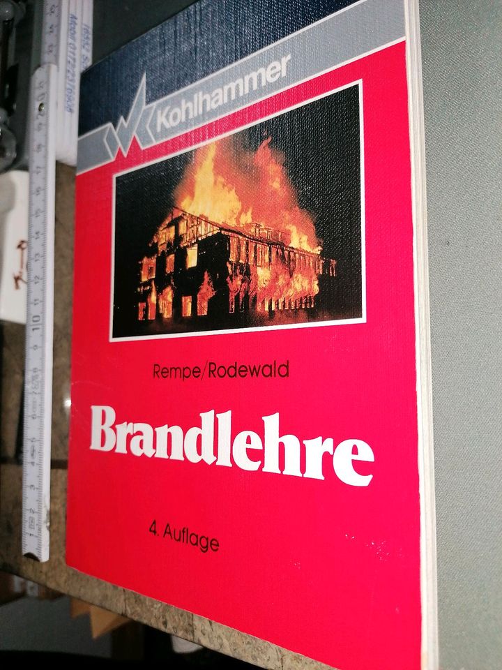 Brandlehre Brand Lehre Feuer Rodewald Rempe Kohlhammer Verlag in Berlin