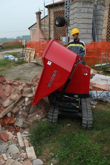 Hinowa HS1103 Drehmulde Dumper Miete Langzeitmiete Vermietung in Spraitbach