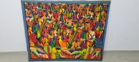 Haiti motiv Gemälde Bild Leinwand 95 x 75 signiert Dortmund - Hörde Vorschau