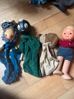 DDR Handpuppen Dachbodenfund Pittiplatsch Seemann Struppi Sachsen - Leutersdorf Vorschau