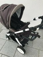 Teutonia Cosmo / Teutonia Cosmo Kombi-Kinderwagen / braun weiß Bayern - Buxheim Vorschau