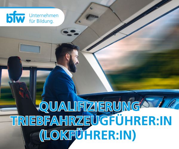 Qualifizierung – Triebfahrzeugführer:in (Lokführer:in) in Rostock in Rostock