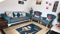 Sofa mit Teppich zu verkaufen Hessen - Kassel Vorschau