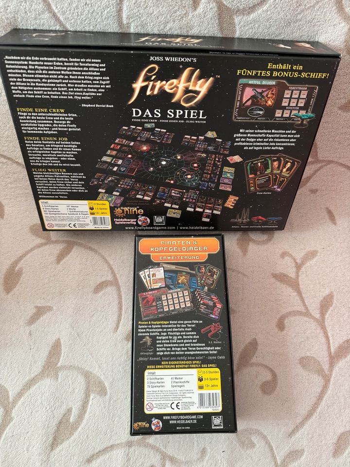 Brettspiel „FIREFLY“ + Erweiterung in Sehnde