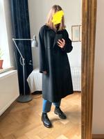 Schwarzer Mantel, Wollmix, wie neu, UNIQLO Altstadt-Lehel - München/Lehel Vorschau