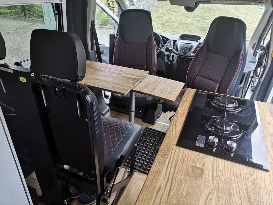 2019 Camper Van Wohnmobil Euro6 Dusche Solar AHK Autark ALU L4H 3 in Brunnen