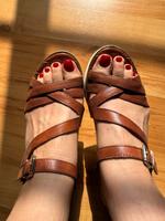 Tamaris Plateau Sandalen braun 39 wie neu Hessen - Wiesbaden Vorschau