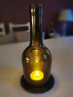 Hygge ♥️  Teelichthalter aus Weinflasche # Home Brandenburg - Luckenwalde Vorschau