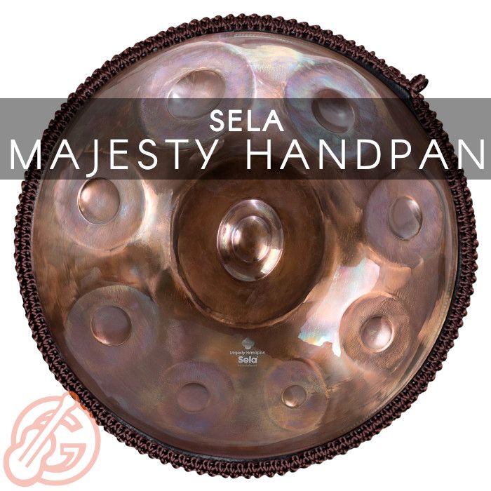 Majesty Handpan SELA B Amara Stainless Steel  | Sondermod.| 432Hz in Hamburg