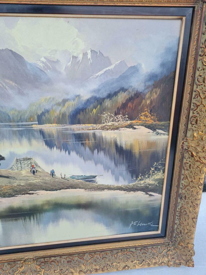 Ölgemälde Ölbild Landschaft Berge Zeller See Österreich in Herzogtum  Lauenburg - Wentorf | Kunst und Antiquitäten gebraucht kaufen | eBay  Kleinanzeigen ist jetzt Kleinanzeigen