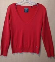 Roter Langarm-Pulli mit V-Ausschnitt Marc O'Polo Gr. 34 München - Schwabing-West Vorschau