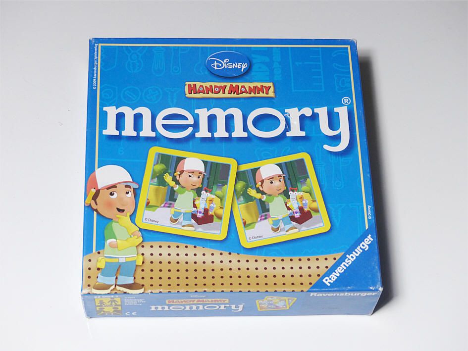 RAVENSBURGER 220045 " Handy Manny " Memory Spiel Kinder Disney in Stuttgart