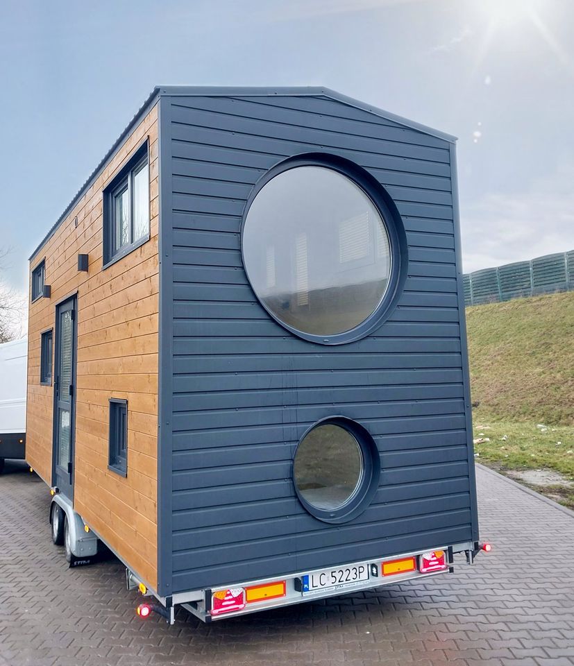 Mobiles Tinyhouse / Tiny Haus / Tiny House, L:7,20, runde Fenster in Halstenbek