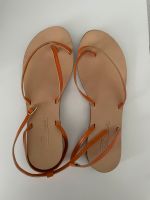 Asos Flache Sandalen Riemchen Riemen Römersandalen Zehenschlaufe Bonn - Nordstadt  Vorschau