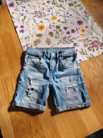 Jeans Shorts H&M Größe 116 rockig Niedersachsen - Westerstede Vorschau