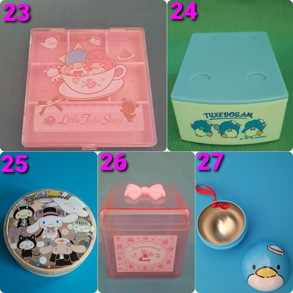 Sanrio Box Dose aus Japan Pompompurin Little Twin Stars My Melody in Filderstadt