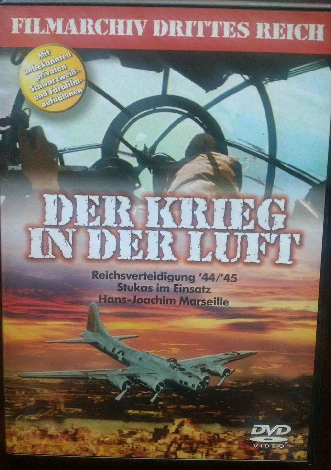 4x DVD,s Dokumentationen 2WK Krieg Luftwaffe Flugzeuge in Dortmund