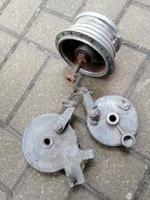 Simson SR2 Radnabe und zwei Bremsankerplatten, DDR Sachsen - Neugersdorf Vorschau