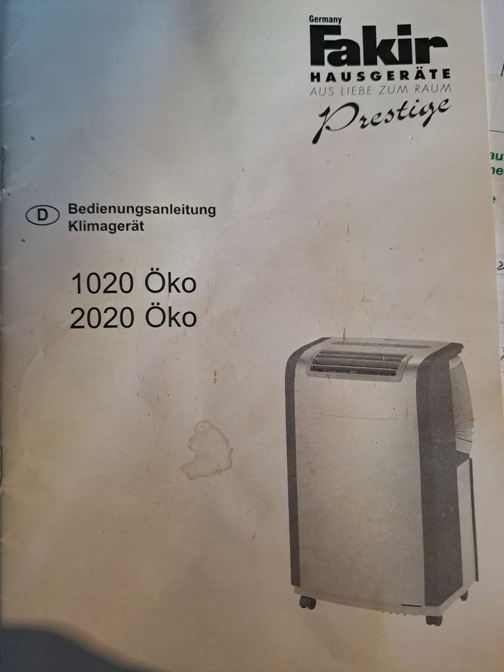 Fakir Klimagerät 1020 Öko in Püttlingen