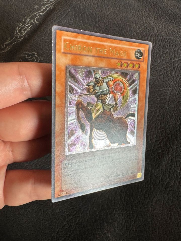 Chiron the Mage FET-EN021 Ultimate Rare 1st GD Yugioh Oldschool in Sindelfingen