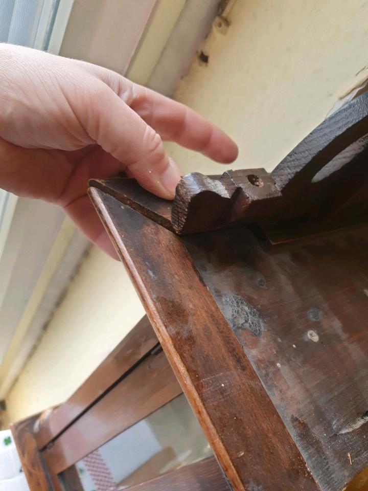 Pendeluhr Mebus Reparatur bedürftig Funktion nicht getestet in Herschbach