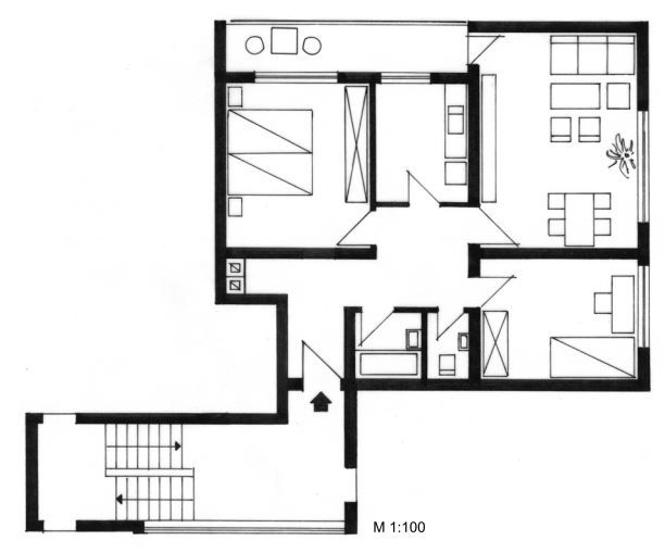 Modernisierte 3-Zimmer-Wohnung in Lohfelden in Lohfelden