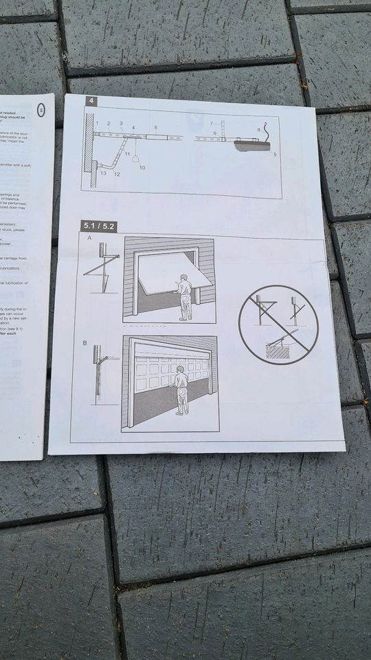 Garagentorantrieb mit 2X Funksender in Rheda-Wiedenbrück