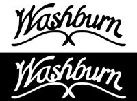 Washburn Guitars #1 19cm Aufkleber, weiß o. schwarz Bayern - Traunstein Vorschau
