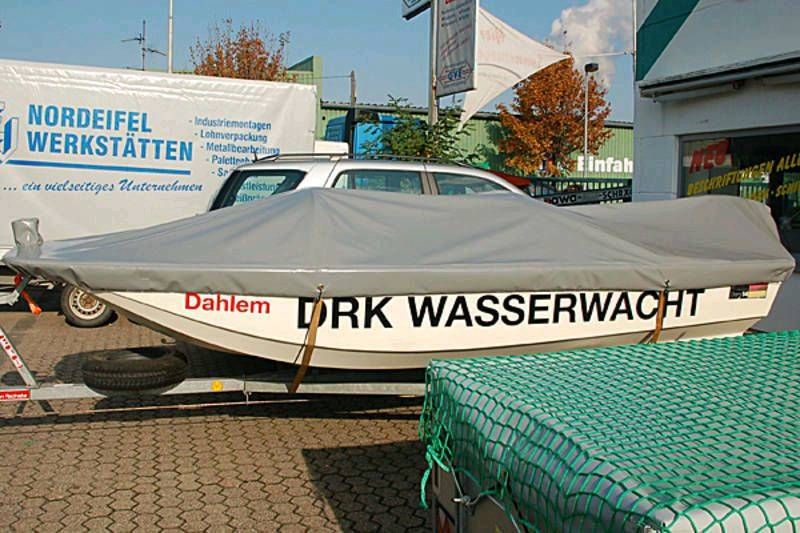 Bootsverdeck Persenning Bootsplane Boot Verdeck Innenausstattung in Euskirchen