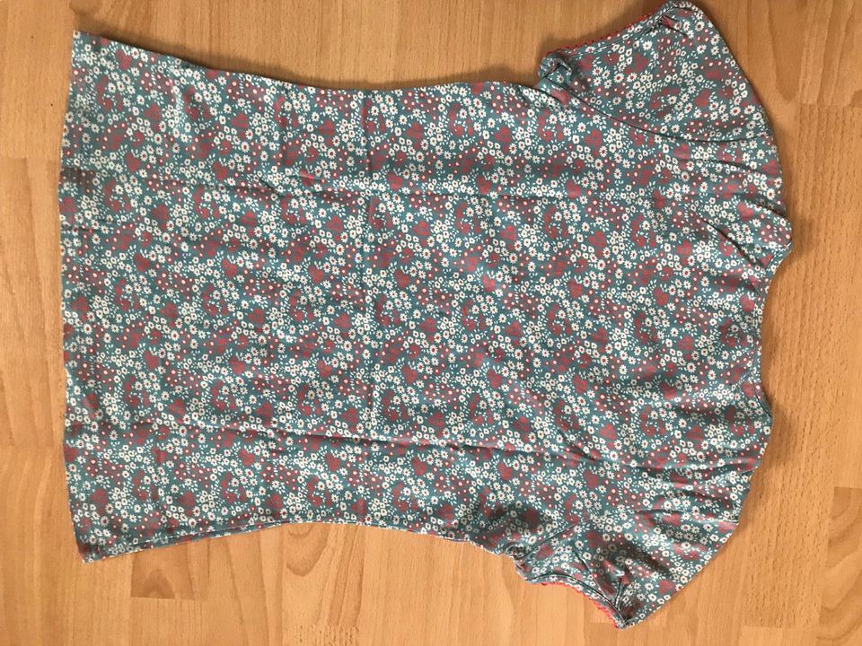 Blutsgeschwister Top Shirt hellblau mit Blümchen Gr. S (36/38) in Berlin