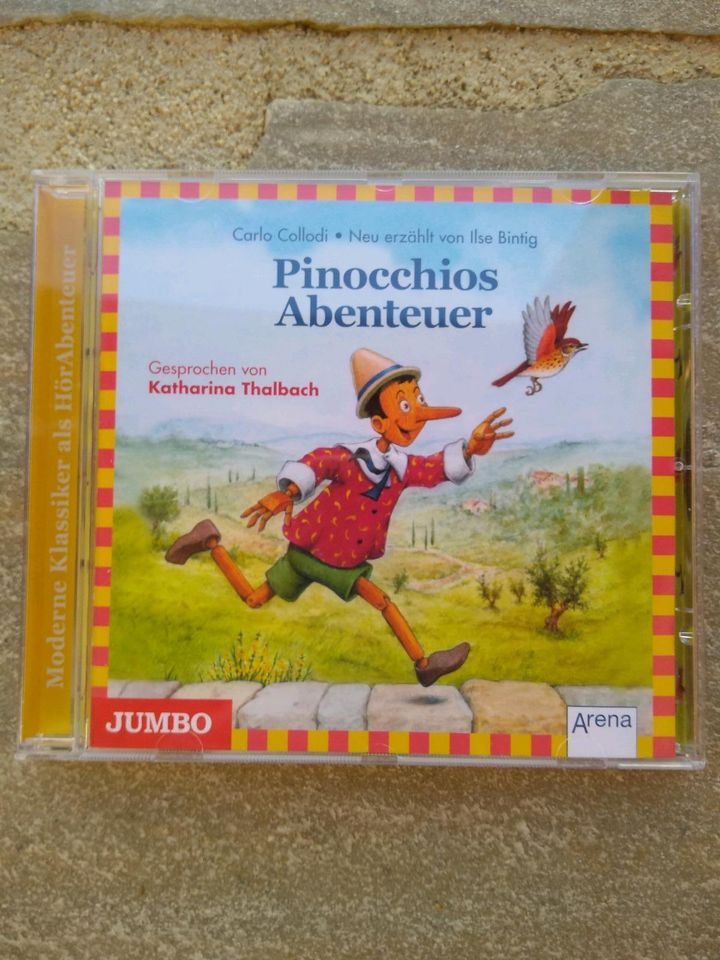 CD Pinocchio Till Eulenspiegel Cullivers Reisen Kinderkassiker in Ichenhausen