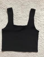 Schwarzes crop top Nordrhein-Westfalen - Beckum Vorschau