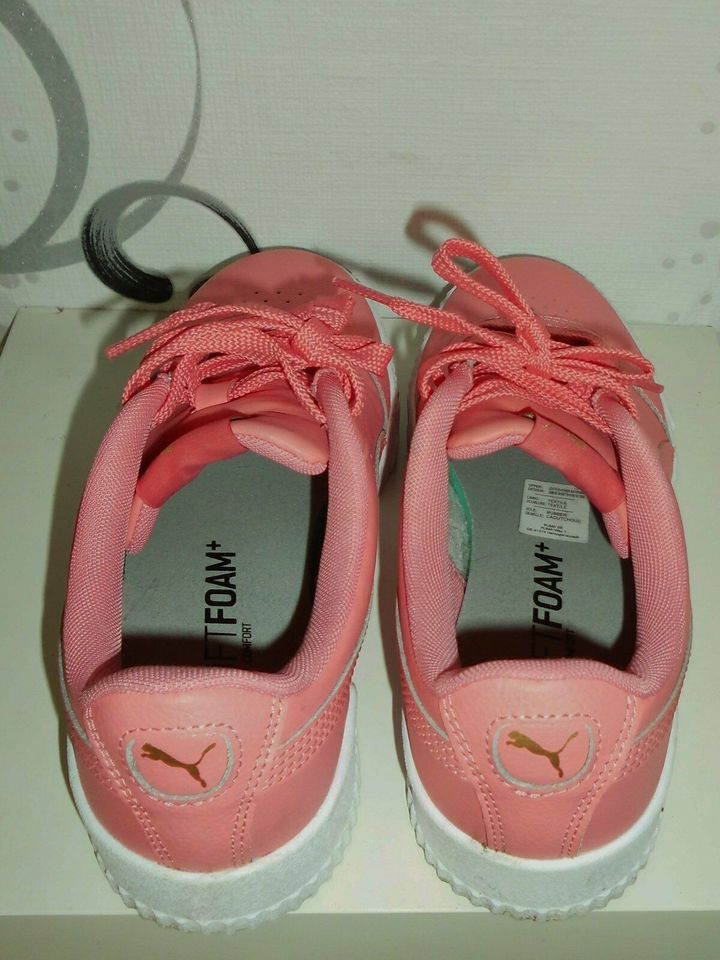 Puma Sneaker Damen Schuh Gr. 38 apricot in Erxleben (bei Haldensleben)