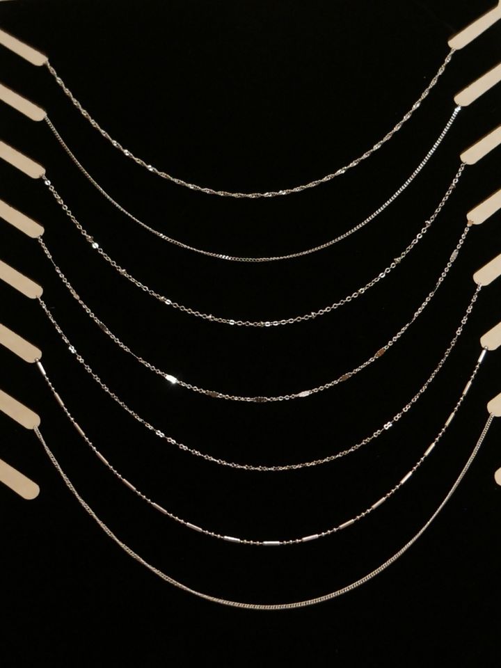 Silberketten Set 20 Stück Halskette in Oelsen