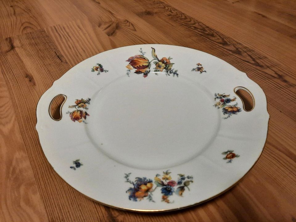 Anbietschale, Obstschale, KBL Bavaria Porzellan, Kuchenplate in Neu Wulmstorf