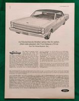 Ford Galaxie LTD Werbung 1966 Niedersachsen - Danndorf Vorschau