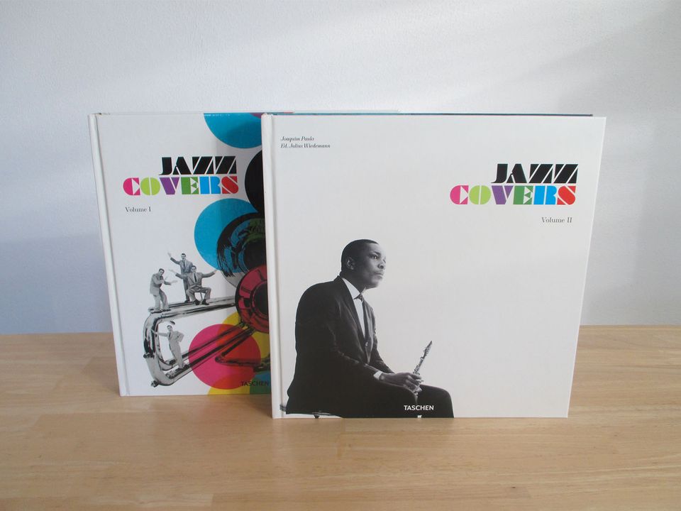 JAZZ COVERS Box mit 2 Bänden Joaquim Paulo TASCHEN (Jahr 2012) in Fahrenzhausen