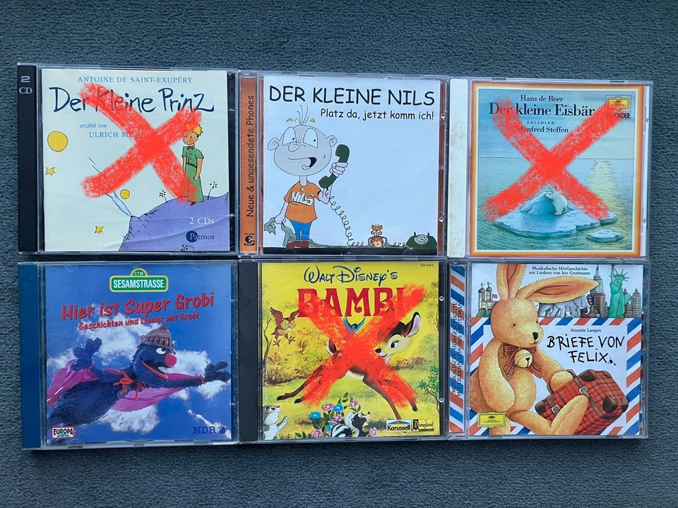 Konvolut Sammlung Kinder CDs Märchen Musik Bibi !!! ??? CD-Sammlu in Gilching