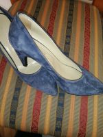 elegante Damenschuhe, Madeleine, Wildleder,blau,Gr. 39, gebraucht Nordrhein-Westfalen - Minden Vorschau