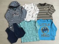 5 Jungen Langarm-Shirts + Jeans Weste Gr. 80 H&M, Batman, Ice Age Rheinland-Pfalz - Hördt Vorschau