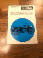 DDR Werbung Broschüre / mikrolux für Motorräder Auto LKW Thüringen - Altenburg Vorschau