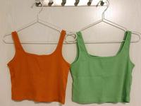 Tops, grün und orange, Pieces, Größe M, neuwertig Bayern - Germering Vorschau