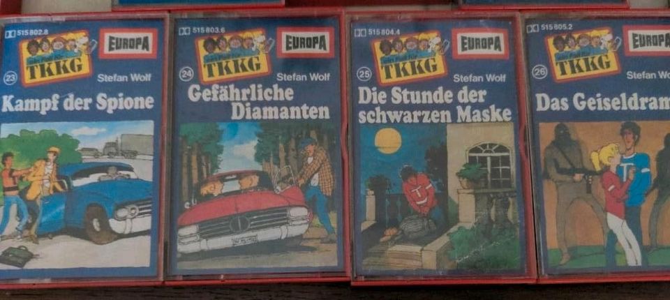 TKKG Kassetten - die Originale ab 1979 - 12 Stk. in Hannover