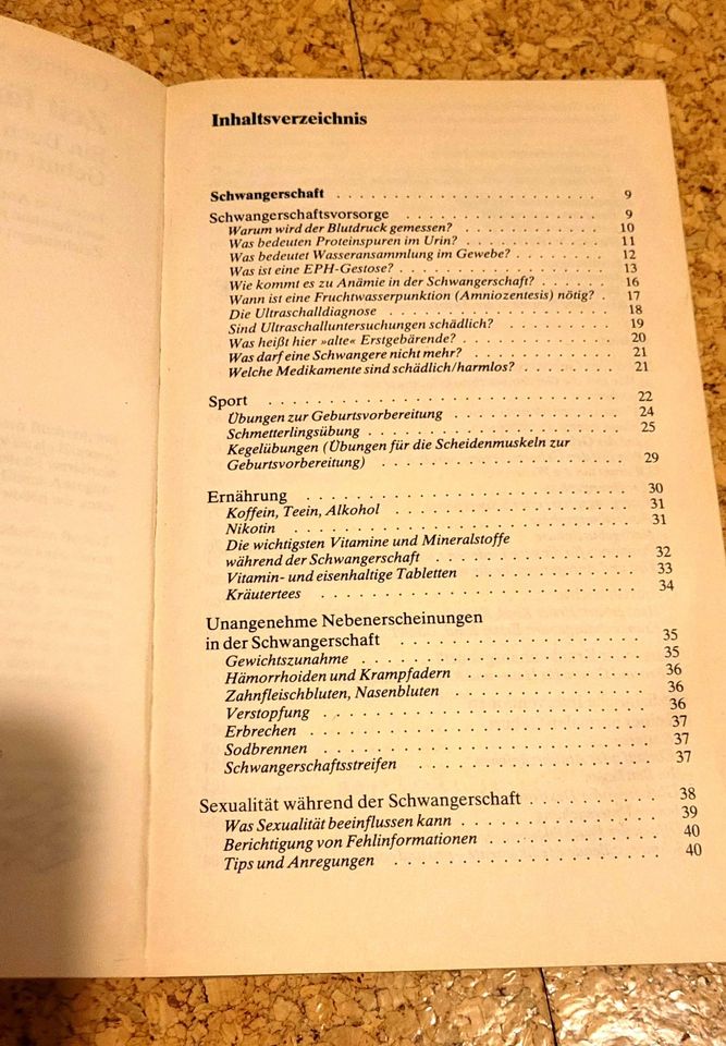 Taschenbuch "Zeit für uns" (Schwangerschaft und Geburt) in Selbitz