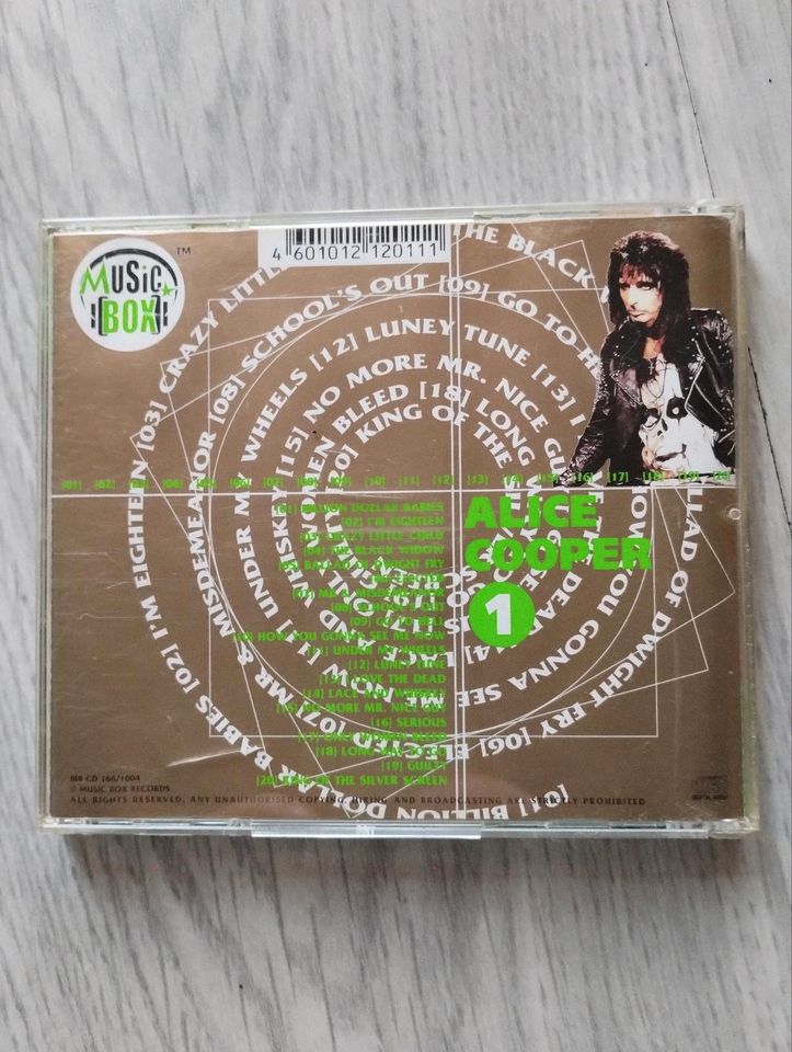 Alice Cooper 1 Music Box - All Time Hits 1970 - 1978 - CD in Krefeld